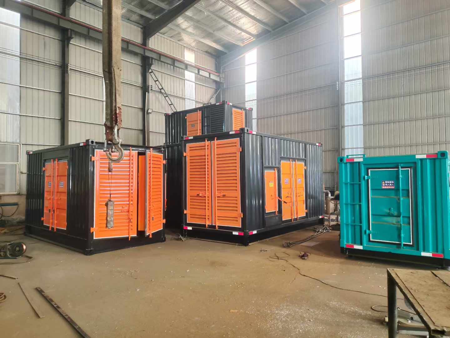 金堂500kw柴油发电机组可以带动多少功率设备？